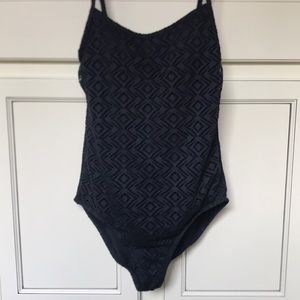 Black One Piece Swimsuit